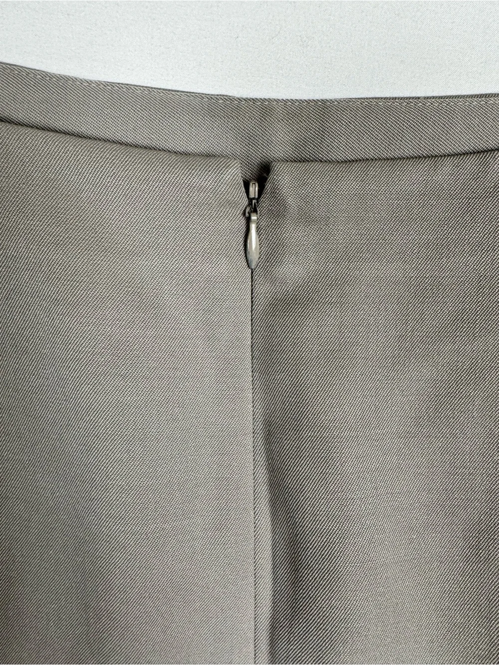 J.Crew Wool Pencil Skirt Gray Women’s 8 Front Pockets
